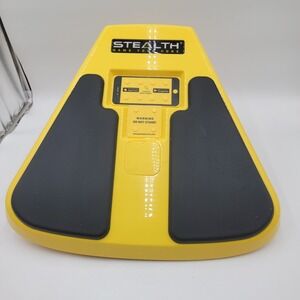 Stealth Core Trainer Personal Plank Fitness Game Board Yellow Black Workout